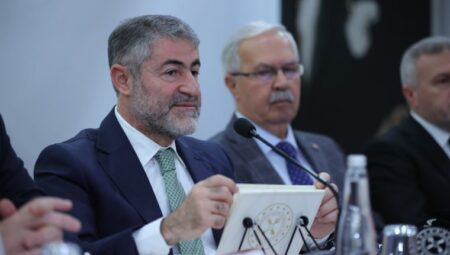 Bakan Nureddin Nebati: ‘Türkiye Ekonomi Modeli sayesinde ardı ardına rekorlar kırmaya başladık’